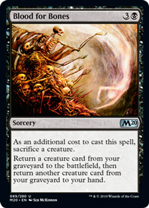Blood for Bones - M20 - U