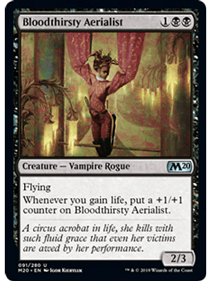Bloodthirsty Aerialist - M20 - U 