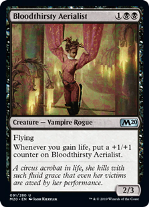 Bloodthirsty Aerialist - M20 - U 