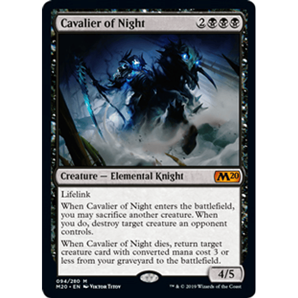 Cavalier of Night - M20 - M