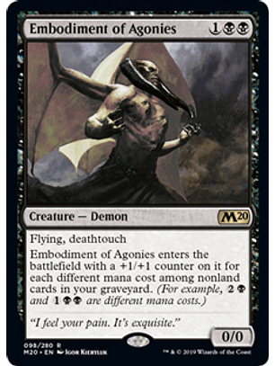 Embodiment of Agonies- M20 - R