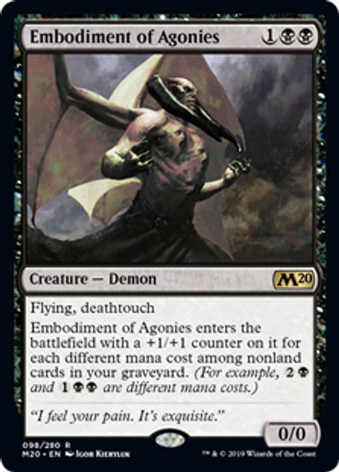 Embodiment of Agonies- M20 - R