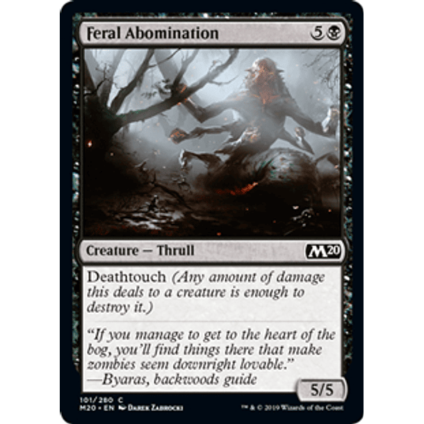 Feral Abomination- M20 - C 