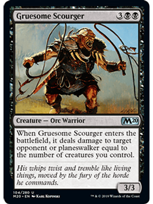 Gruesome Scourger - M20 - U
