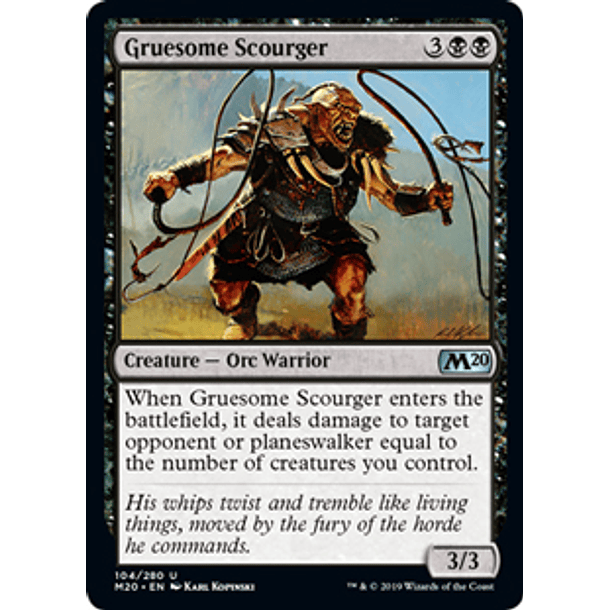 Gruesome Scourger - M20 - U