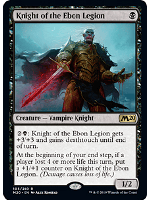 Knight of the Ebon Legion - M20 - R