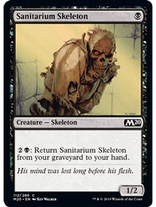Sanitarium Skeleton - M20 - C 