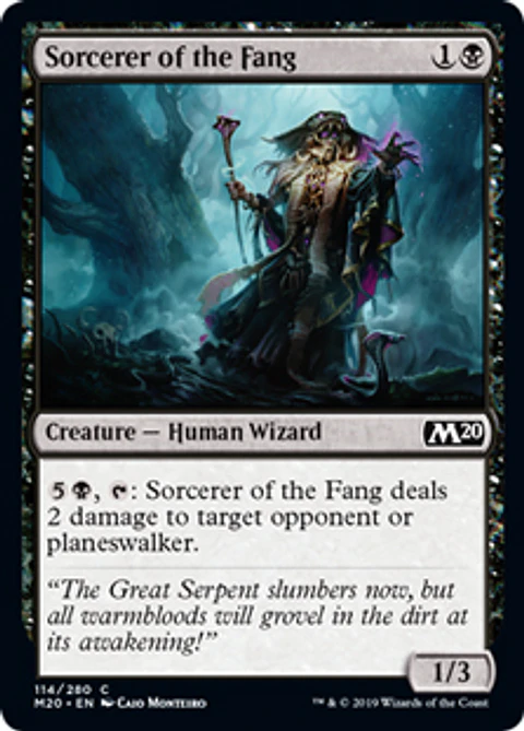 Sorcerer of the Fang - M20 - C