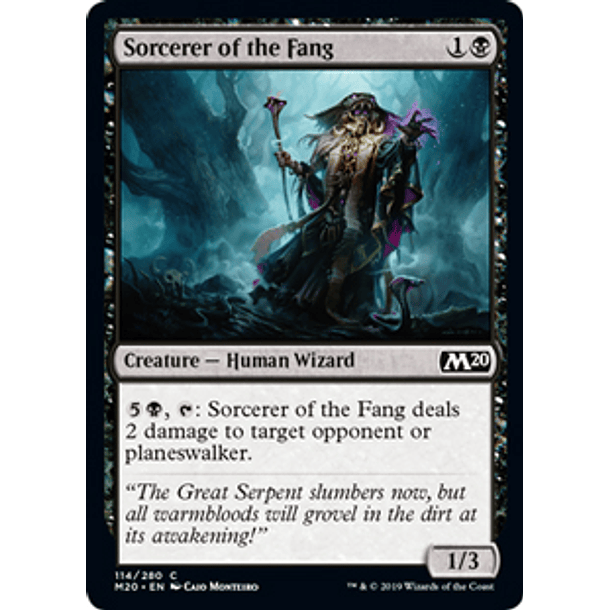 Sorcerer of the Fang - M20 - C