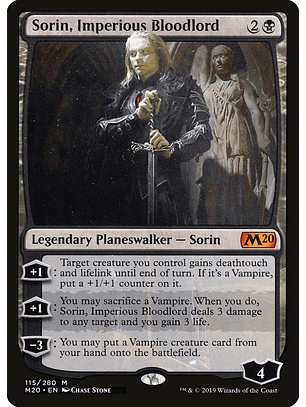 Sorin, Imperious Bloodlord - M20 - M 