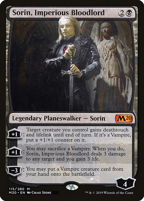Sorin, Imperious Bloodlord - M20 - M 