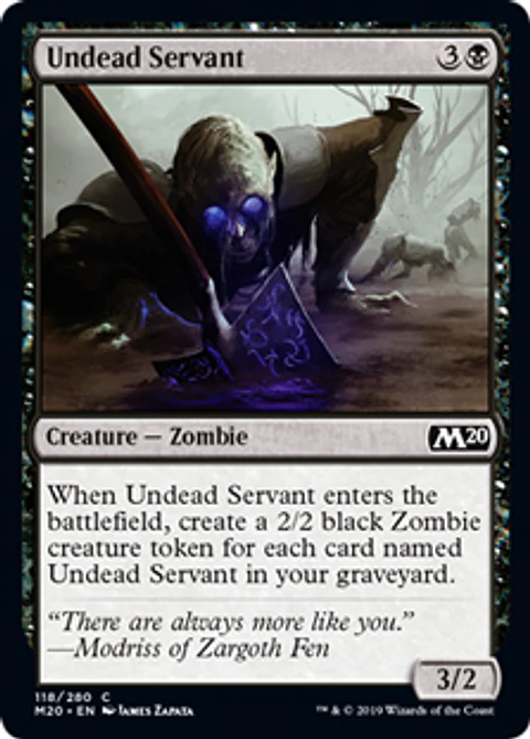 Undead Servant - M20 - C 