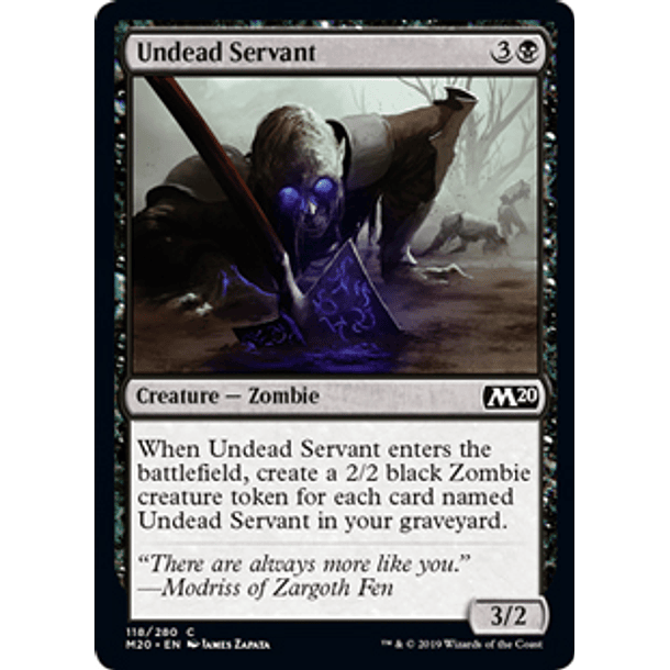 Undead Servant - M20 - C 