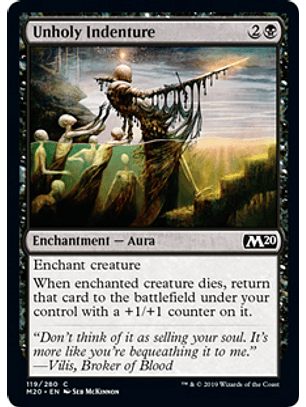 Unholy Indenture - M20 - C