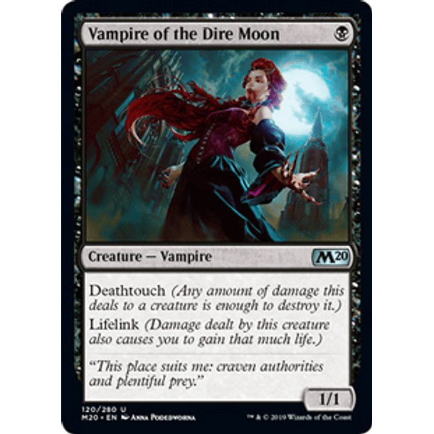 Vampire of the Dire Moon - M20 - U