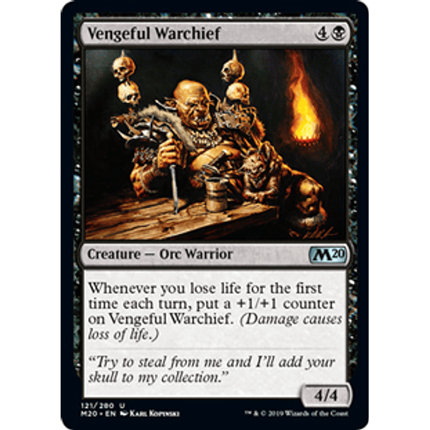 Vengeful Warchief - M20 - U