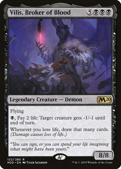 Vilis, Broker of Blood - M20 - R
