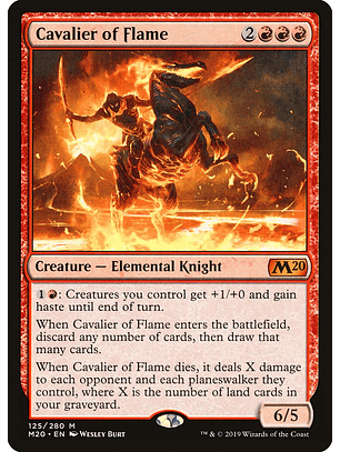 Cavalier of Flame  - M20 - R