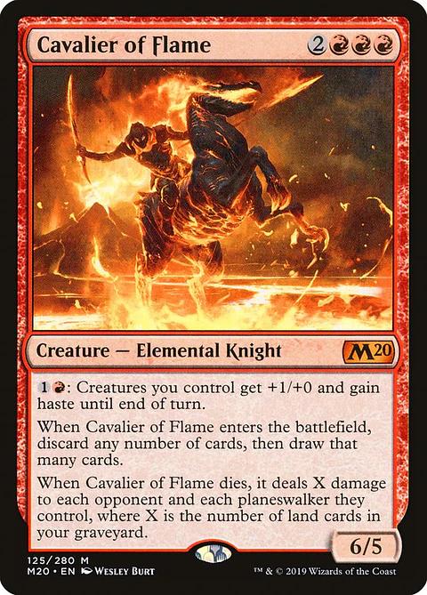 Cavalier of Flame  - M20 - R