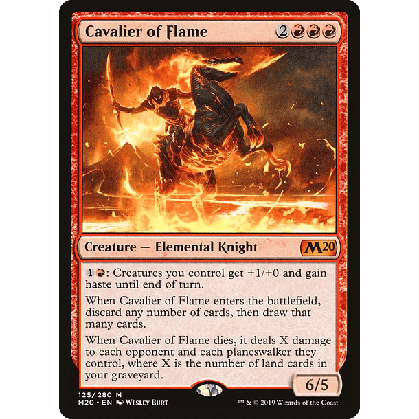 Cavalier of Flame  - M20 - R
