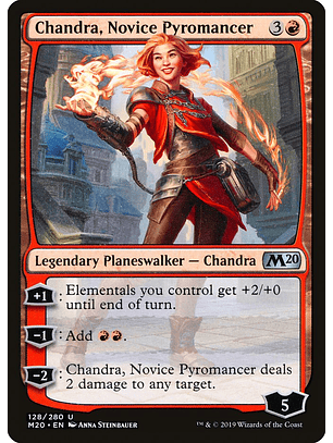 Chandra, Novice Pyromancer - M20 - U 