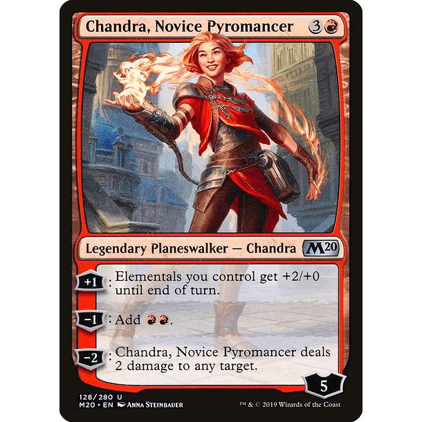 Chandra, Novice Pyromancer - M20 - U 