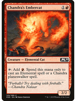 Chandra's Embercat  - M20 - C 