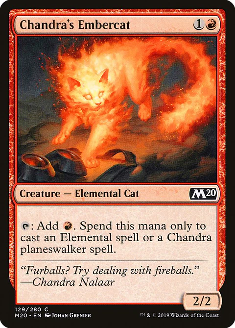 Chandra's Embercat  - M20 - C 