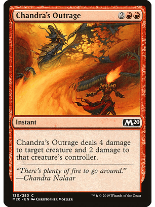 Chandra's Outrage - M20 - C