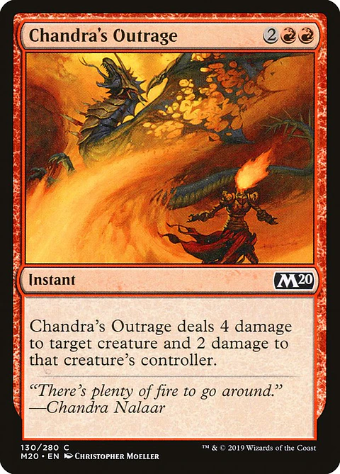 Chandra's Outrage - M20 - C