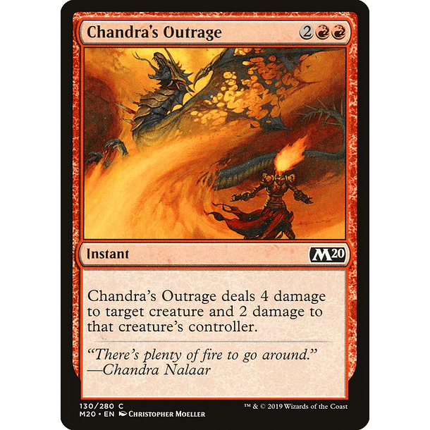 Chandra's Outrage - M20 - C