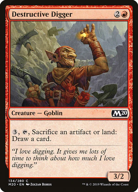 Destructive Digger - M20 - C