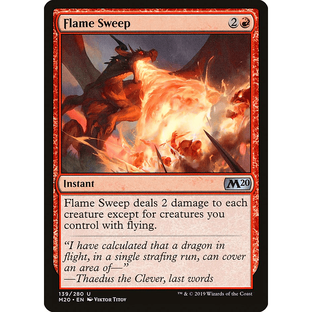 Flame Sweep - M20 - U