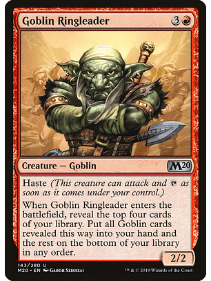 Goblin Ringleader - M20 - U 