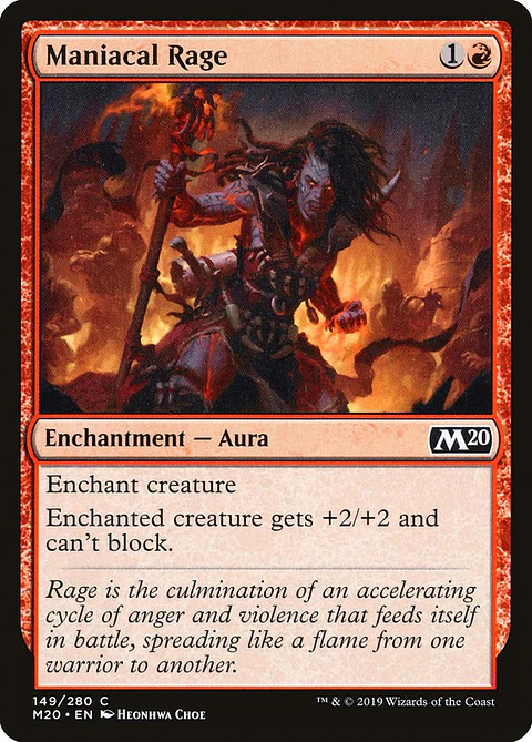 Maniacal Rage - M20 - C 
