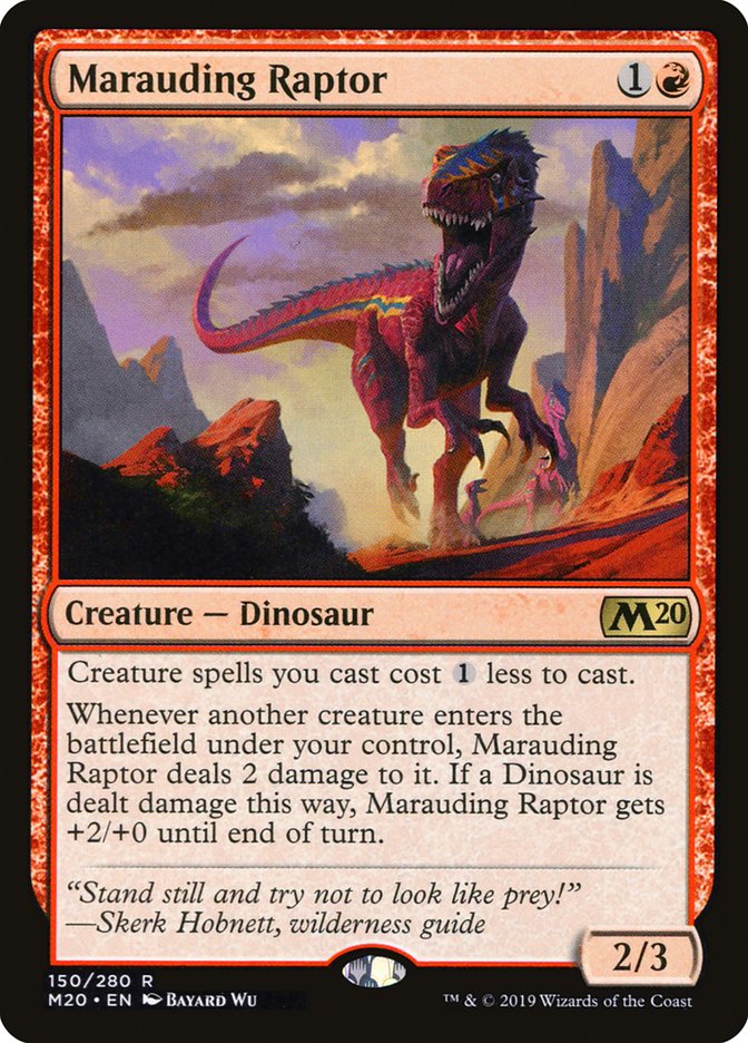 Marauding Raptor - M20 - R 1