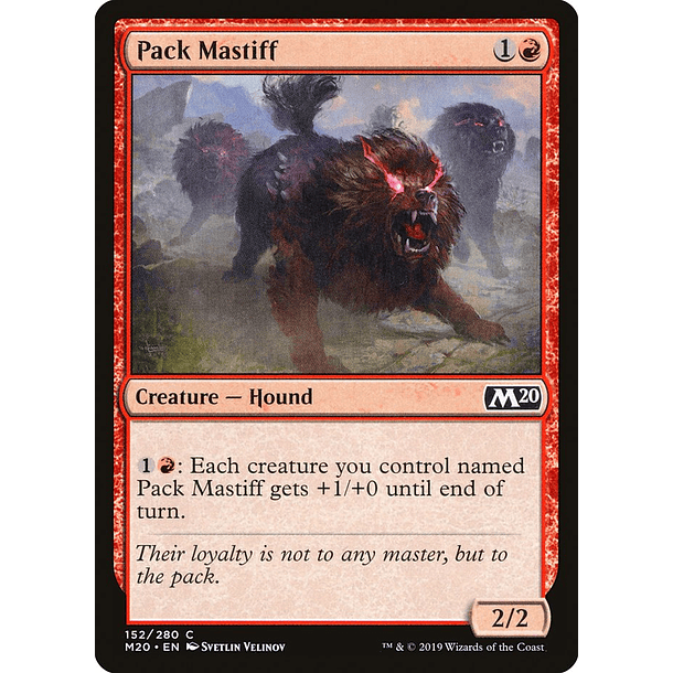 Pack Mastiff- M20 - C