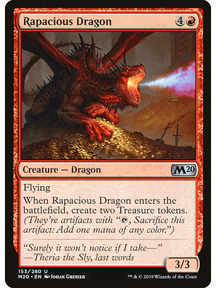 Rapacious Dragon - M20 - U 