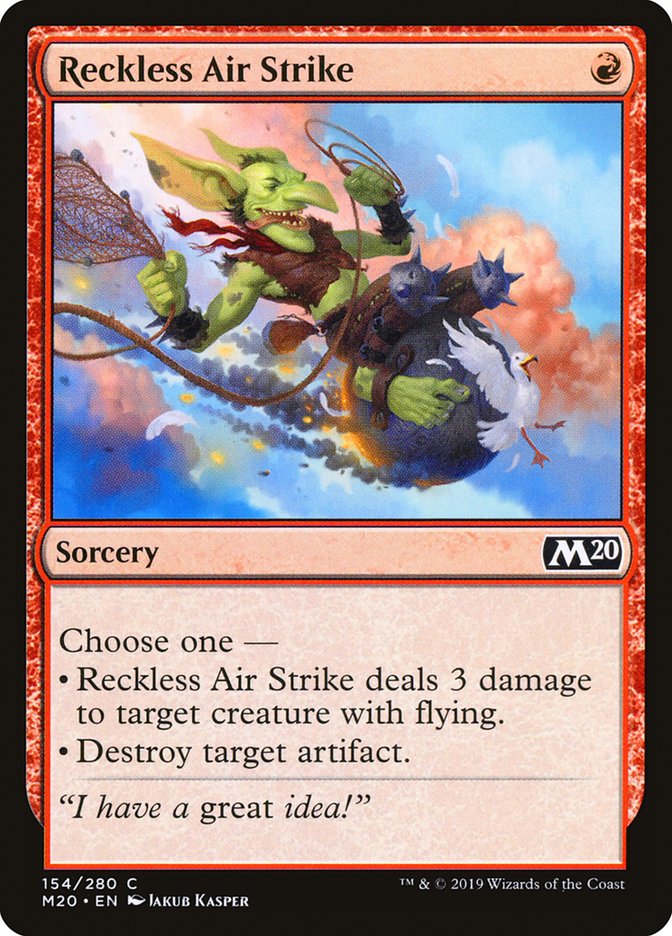 Reckless Air Strike - M20 - C 1