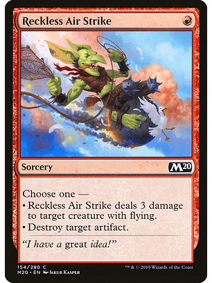 Reckless Air Strike - M20 - C