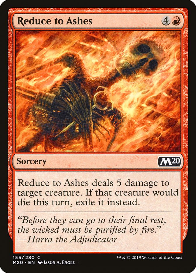 Reduce to Ashes - M20 - C 1