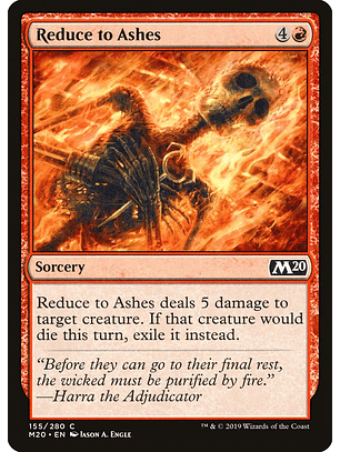 Reduce to Ashes - M20 - C