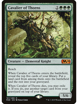 Cavalier of Thorns - M20 - M 