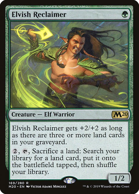 Elvish Reclaimer - M20 - R