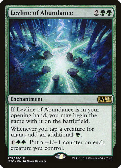 Leyline of Abundance - M20 - R