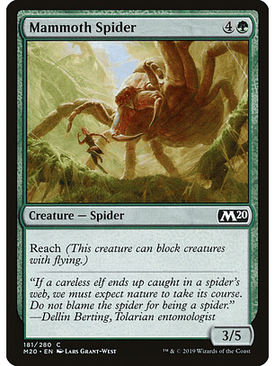 Mammoth Spider - M20 - C 