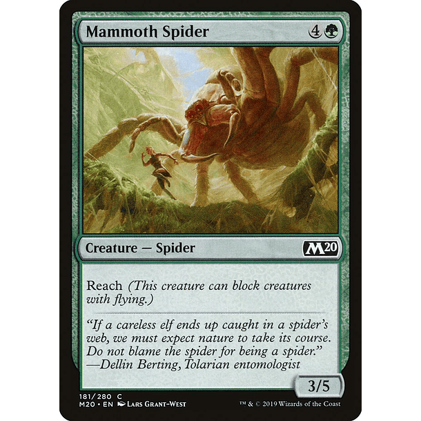Mammoth Spider - M20 - C 