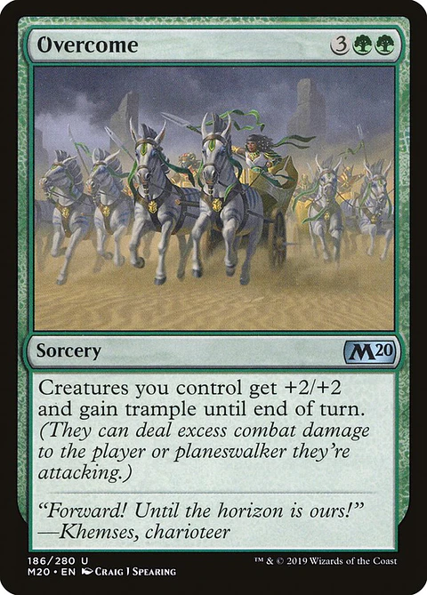 Overcome  - M20 - U 