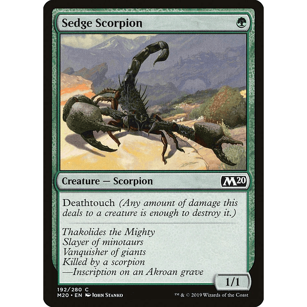Sedge Scorpion - M20 - C