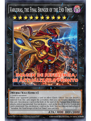 Varudras, the Final Bringer of the End Times - MP25-EN070 - Prismatic Secret Rare